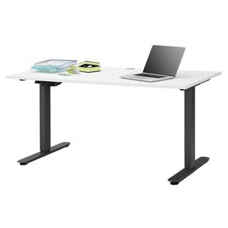 Písací stôl HOKO antracitová/biela