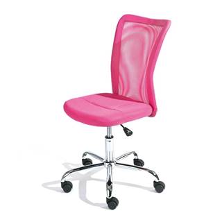 IDEA Nábytok Kancelárská stolička BONNIE ružová, značky IDEA Nábytok