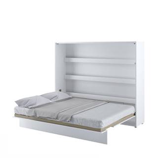 Dig-net nábytok Sklápacia posteľ BED CONCEPT BC-14p | biely lesk 160 x 200