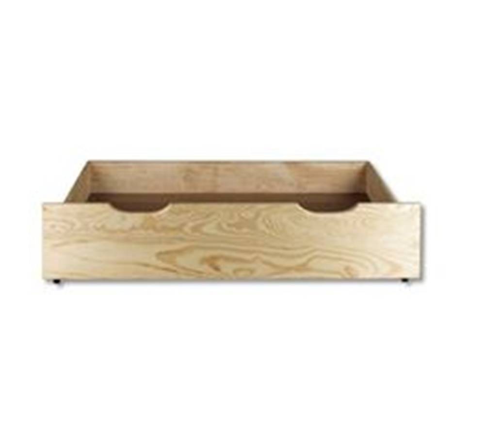 Drewmax Úložný box pod posteľ - masív LK150 | borovica, značky Drewmax