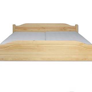 Manželská posteľ - masív LK101 | 160cm borovica