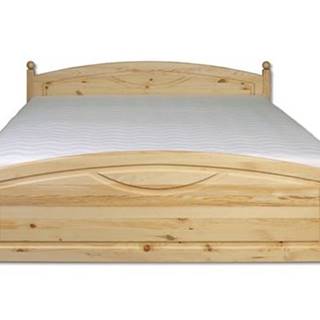 Drewmax Manželská posteľ - masív LK103 | 180cm borovica, značky Drewmax