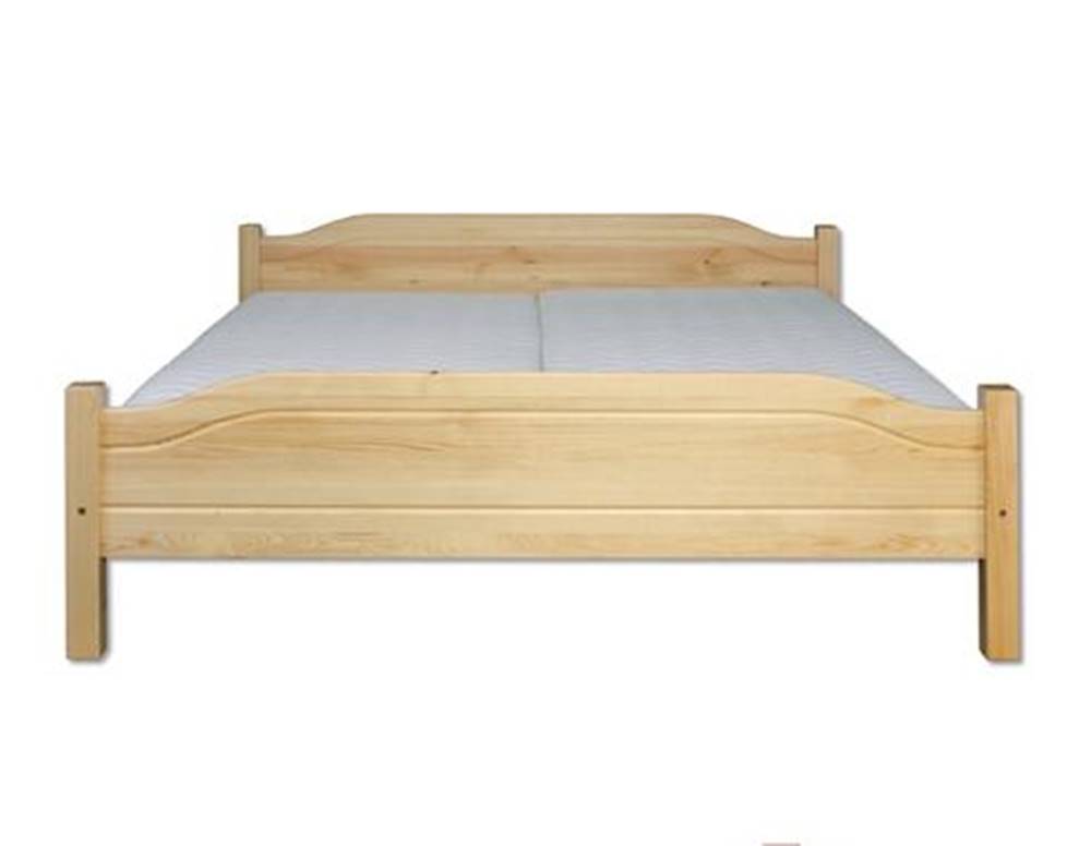 Drewmax Manželská posteľ - masív LK101 | 180cm borovica, značky Drewmax