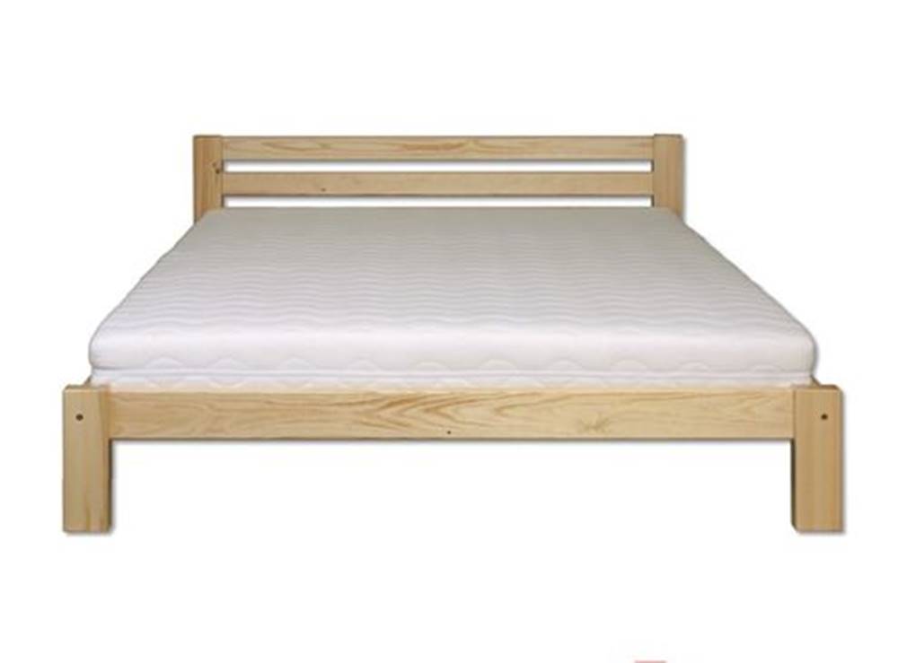 Drewmax Manželská posteľ - masív LK105 | 200cm borovica, značky Drewmax