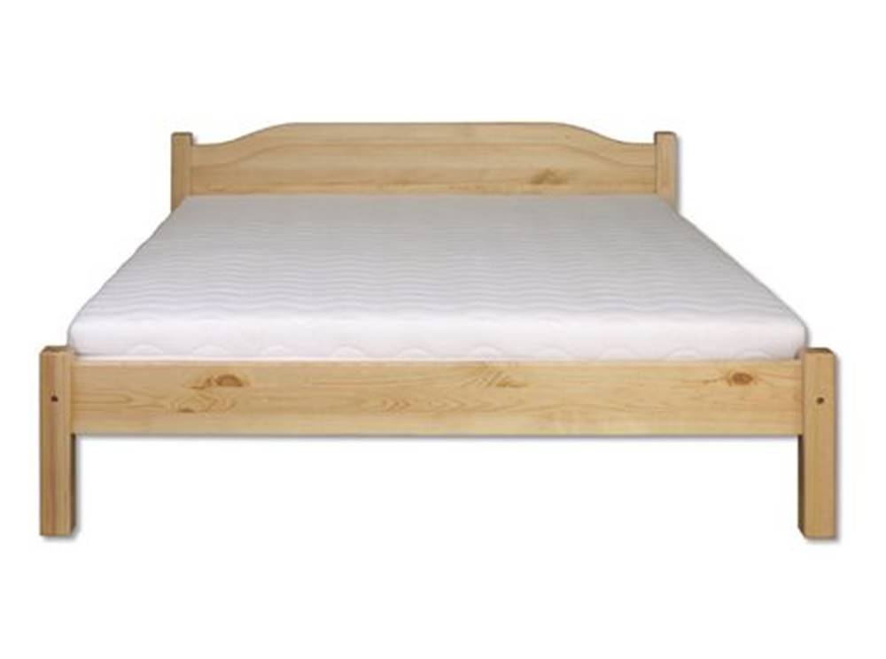 Drewmax Manželská posteľ - masív LK106 | 140cm borovica, značky Drewmax