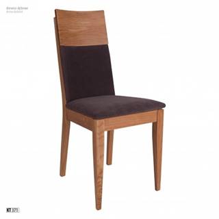 Drewmax Jedálenská stolička - masív KT371 / dub