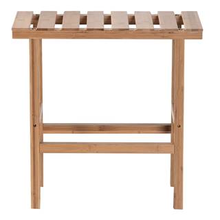 Kondela Príručný stolík k vírivke v tvare obdĺžnika prírodný bambus VIREO TYP 2, značky Kondela
