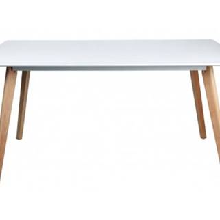 Jedálenský stôl Larsson 150x90 cm, biely