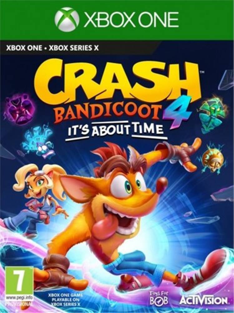 AT Computers Crash Bandicoot 4: It´s about time, značky AT Computers