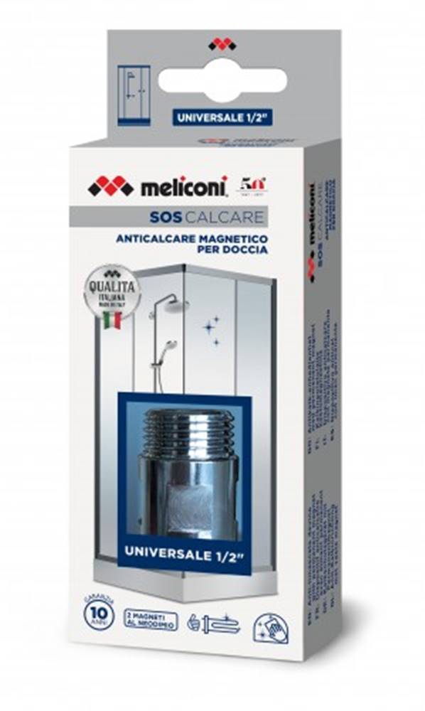 Meliconi Magnetický odstraňovač vodného kameňa do sprchy  M656155, značky Meliconi