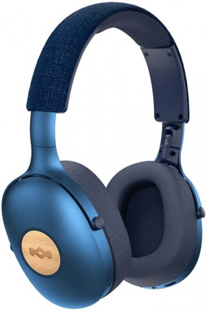 Marley Bezdrôtové slúchadlá  Positive Vibration XL, modré, značky Marley