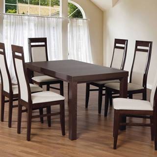 Set 3 - 6x stolička, stôl, rozkladací