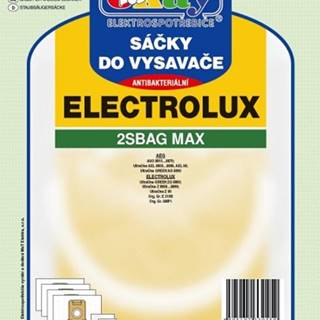 Vrecká do vysávača Electrolux 2S-bag MAX, antibakteriálne, 8ks