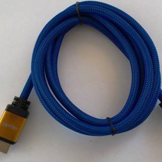 HDMI kábel MK Floria, 2.0, 3m, modrý