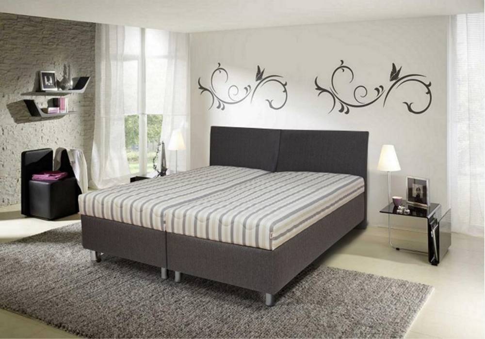 OKAY nábytok Čalúnená posteľ Colorado 180x200, vrátane matracov, roštu a úp, značky OKAY nábytok