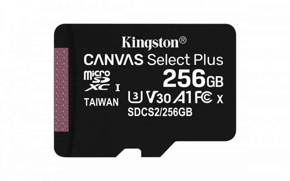 Kingston Micro SDXC karta  Canvas Select Plus 256GB, značky Kingston