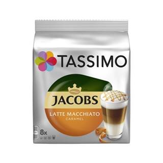 Tassimo Kapsule  Jacobs Latte Macchiato Caramel, 8 + 8ks, značky Tassimo