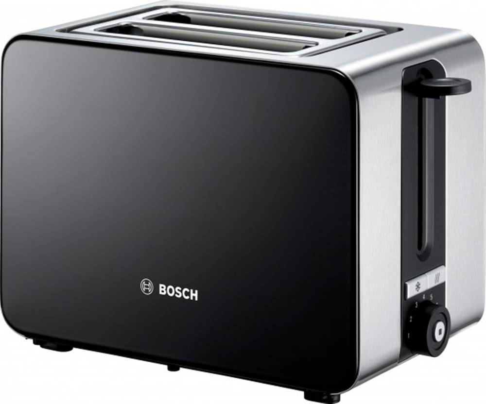 Bosch Topinkovač BOSCH TAT7203, černý/nerezový, značky Bosch