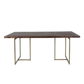 Dutchbone Jedálenský stôl s oceľovou konštrukciou  Class,, 180 x 90 cm, značky Dutchbone