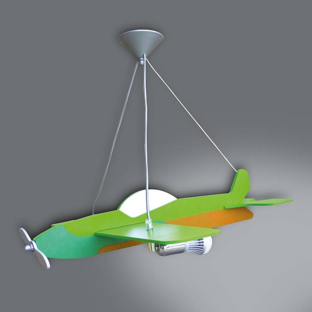 MERKURY MARKET Lampa lietadlo L2-10 Zelená LW2, značky MERKURY MARKET