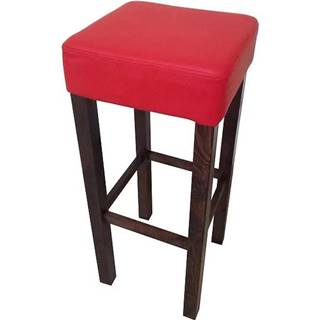 MERKURY MARKET Barová stolička 80 kol 6 tap giovanni 10 červená, značky MERKURY MARKET
