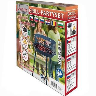 Okrúhly gril Party Set 10401
