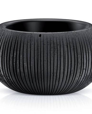 Kvetináč  Beton Bowl  čierný DKB240-B411