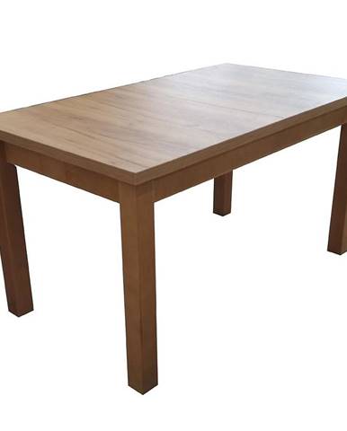 Jedálenský stôl ST28 140x80+40 dub wotan CC