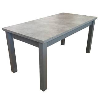 Jedálenský stôl ST28 120x80+40 beton DD