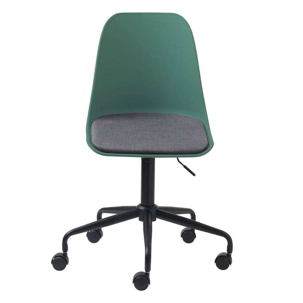 Unique Furniture Zelená kancelárska stolička , značky Unique Furniture