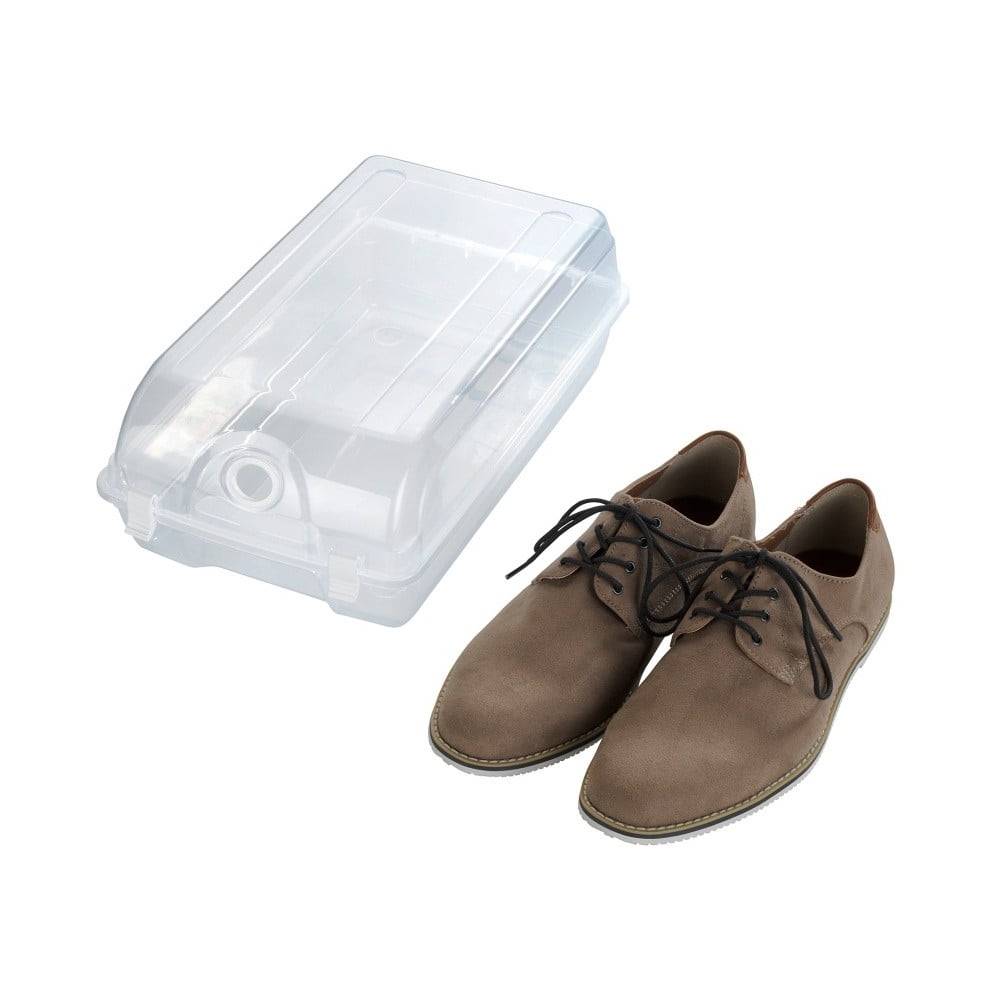 Wenko Transparentný úložný box na topánky  Smart, šírka 21 cm, značky Wenko