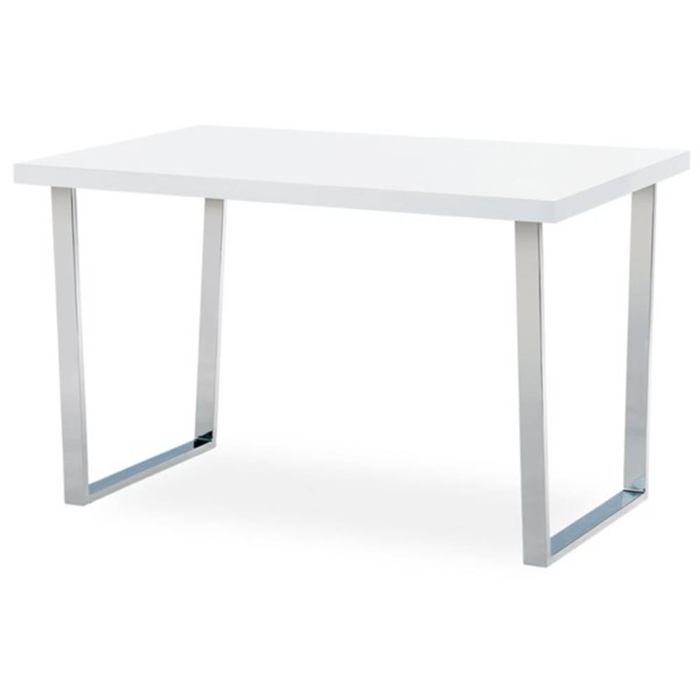 Sconto Jedálenský stôl LUIS biela, šírka 120 cm, značky Sconto