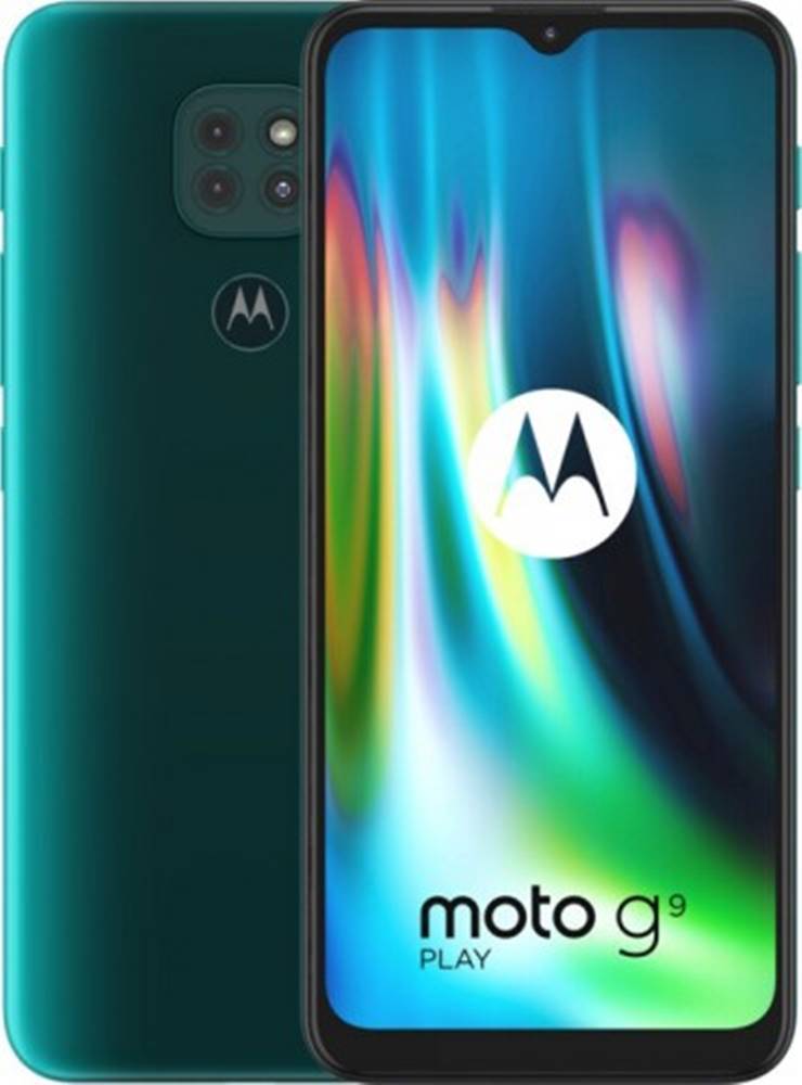 Motorola Mobilný telefón  G9 Play 4 GB/64 GB, zelený, značky Motorola
