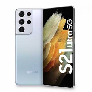 Samsung Mobilný telefón  Galaxy S21 Ultra 12GB/128GB, strieborná, značky Samsung