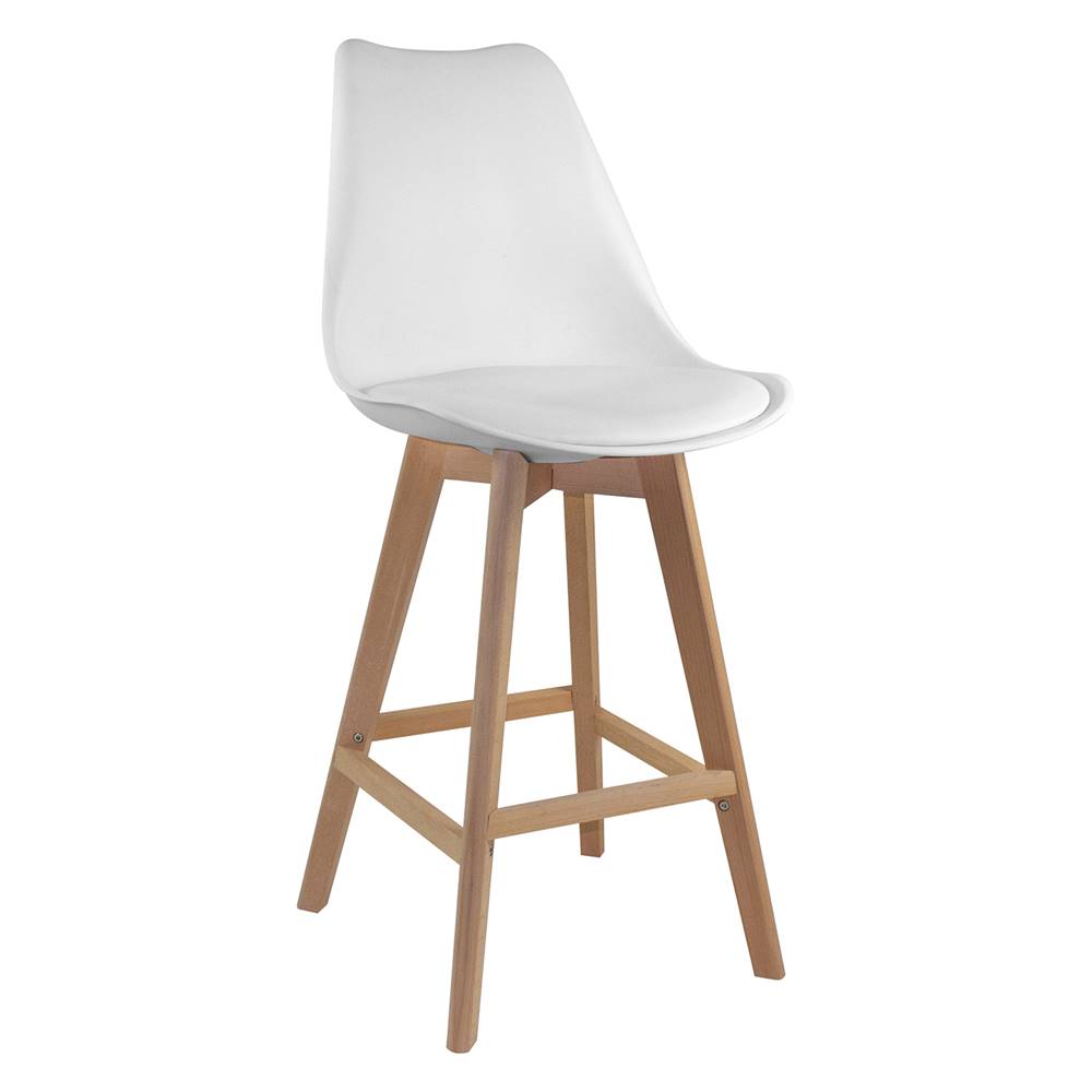 IDEA Nábytok Barová stolička QUATRO biela, značky IDEA Nábytok