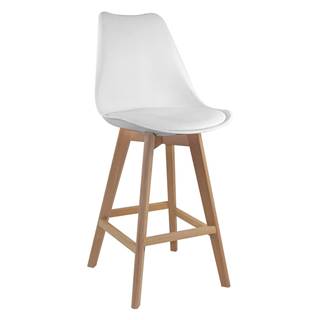 IDEA Nábytok Barová stolička QUATRO biela, značky IDEA Nábytok