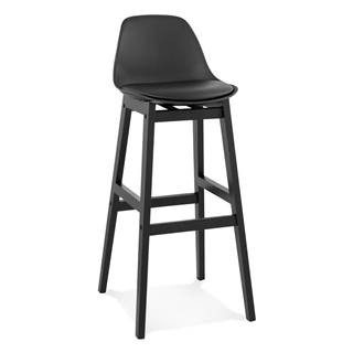 Kokoon Čierna barová stolička  Turel, výška sedu 79 cm, značky Kokoon