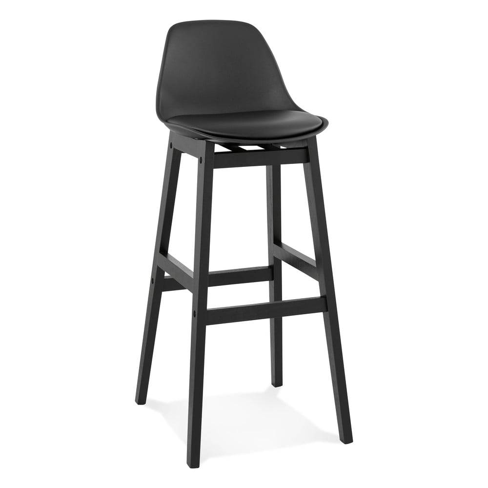 Kokoon Čierna barová stolička  Turel, výška sedu 79 cm, značky Kokoon