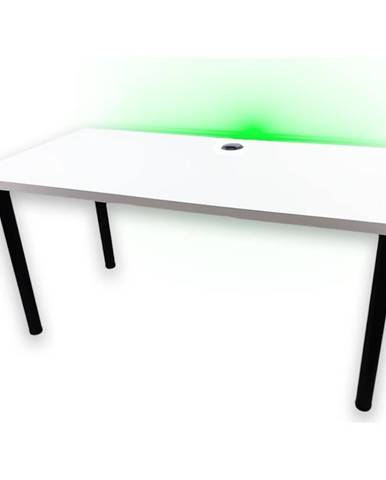 Písací Stôl Pre Hráča 136x66x28 Model 2 Biely Low