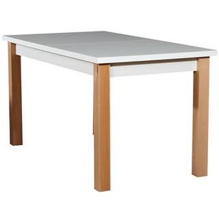 MERKURY MARKET Stôl  ST28 140+40X80 biely/buk, značky MERKURY MARKET