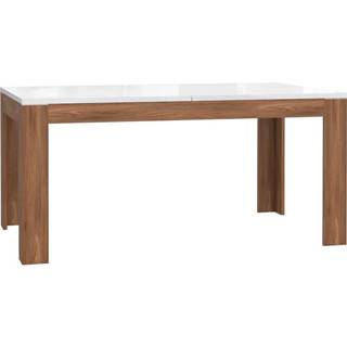 Stôl SAINT TROPEZ dub sangallo/biela lesk