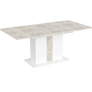Stôl Grays Beton/Bela