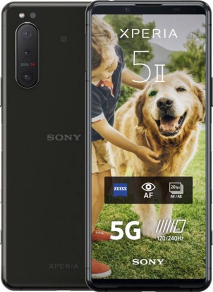 Sony Mobilný telefón  Xperia 5 II 8GB/128GB, čierna, značky Sony