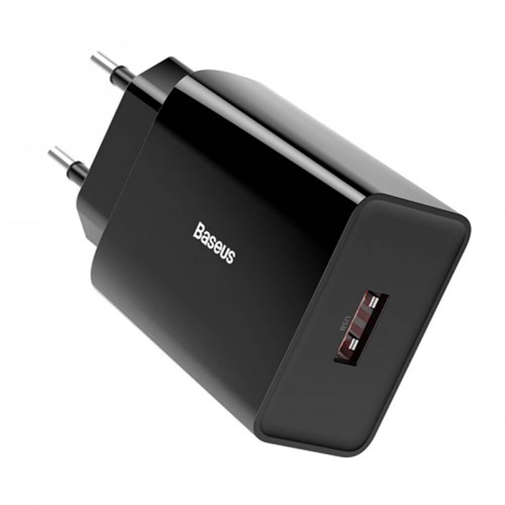 Baseus Nabíjačka , USB-A, 18 W, čierna, značky Baseus