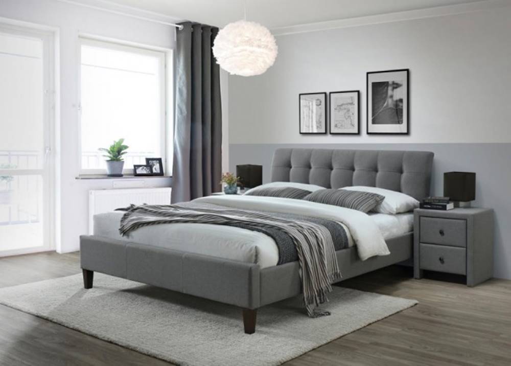 OKAY nábytok Čalúnená posteľ Vanessa 160x200, vrátane roštu, bez ÚP a matraca, značky OKAY nábytok