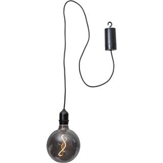 Best Season Čierna vonkajšia svetelná LED dekorácia Star Trading Glassball, dĺžka 1 m, značky Best Season