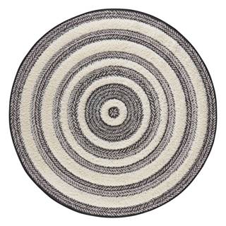 Sivo-biely koberec Mint Rugs Handira Circle, ⌀ 160 cm