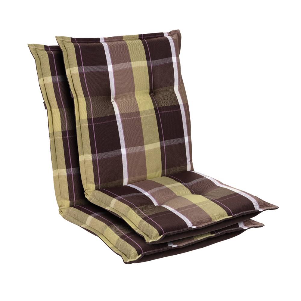 Blumfeldt  Prato, čalúnená podložka, podložka na stoličku, podložka na nižšie polohovacie kreslo, na záhradnú stoličku, polyester, 50 × 100 × 8 cm, značky Blumfeldt