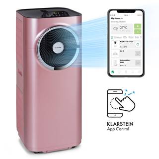 Klarstein  Kraftwerk Smart 10K, mobilná klimatizácia, 3 v 1, 10000 BTU, ovládanie cez aplikáciu, diaľkový ovládač, značky Klarstein