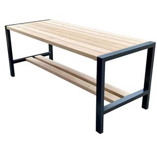 Moderný stôl prírodné drevo